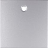 Centre plate for pullcord switch/pullcord push-button, B.7, al., matt,