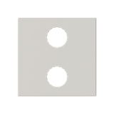 Cover plate - KNX 1/2-gang sensors - 2M - Dune