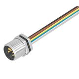 Built-in plugs, 7/8", Mounting thread: M26 x 1.5, Number of poles: 3, Strand / cable length: 0.2 m