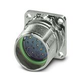 M23-16S1N8AW500S - Device connector front mounting