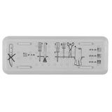 Diaphragm flange ZB43 for distribution boards