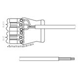 P6B 3C 5M 1.5 WLC - CONNECT link lead