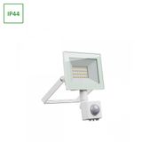 NOCTIS LUX 4 NAŚWIETLACZ 20W WW 230V IP44 116x174x53mm BIAŁY czujnik ruchu PIR