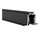 3-PHASE TRACK RECESSED DALI BLACK 1M