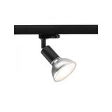FAX E27 for 3-circuit tracks black 230V LED E27 15W