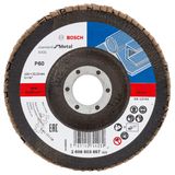 X431 flap disc, Standard for Metal 125 mm, 22.23 mm, 60