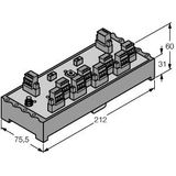IP20 Junction Box, 8-Channel FOUNDATION Fieldbus and PROFIBUS-PA   JRBS-40SC-8R/EX