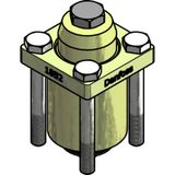 ICFF20E, extended filter module, 3/8 NPT