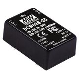 DCW08B-12 DC/DC Converter 18-36V:+/-12V 335mA 8W, MEAN WELL