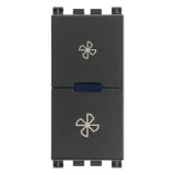 Dimmer for fans 220-240V grey