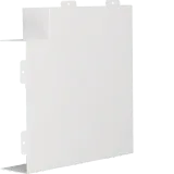 Flat angle cut-laminating made of sheet steel to LFS 60x200mm traffic white