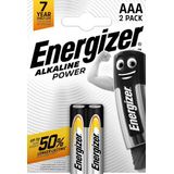 Alkaline battery LR03 (AAA, E92) 1.5V Alkaline Power Energizer 2pcs blister
