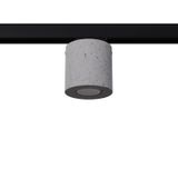 3-PHASE TRACK CEILING LAMP ORBIS CONCRETE GU10 3000K 7W 510LM BLACK