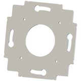Mounting plate for switch socket box 55x55mm