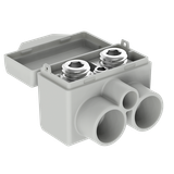 SLT50-2-1 ye/gr Al 16-50/Cu 2,5-35 + 1x1,5-6mm2 1000V Distribution block