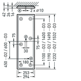 Surface-mounted luminaire Arimo Fit D Prisms White ET 32W 4200lm Wide reduced glare UGR19 (W19) IP40 IK03 3 SDCM 8163940
