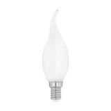 LM-E14-LED-FILAMENT OPAL Windshock candle C35 4W/470lm 2700K