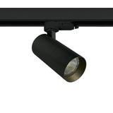 BLACK MR16 GU10 10W TRACK SPOT DARK LIGHT