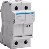 Fuse carrier 1P+N 25A 400V L32 2M