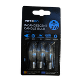 Incandescent Candle Bulb 3W E10 C6 23V Clear