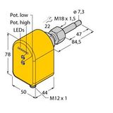 Freely Rotatable FCST Flow Sensor Monitoring of Flow Speed   FCST-A4P-LIX-H1141