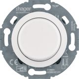 Universal rotary dimmer comf (R, L, C, LED), soft-click, Series 1930, pw