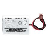 ACCU NIMH 2.4V 4Ah 7/5 2 SBS CON3 165mm - Accumulator