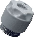 Screw caps DII E27 ceramics with indicator hole