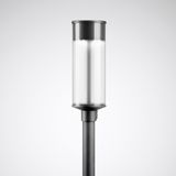 Post-top luminaires Lumantix Zylinder (LTX Z) CLO (normal) Lens Anthracite ET 23W 2600lm 70 rotationally sym. wide (RB6L) IP65 IK10 5 SDCM 7300540