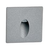 GREY RECESSED IP54 3W WW 100-240V