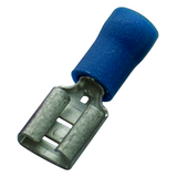 Insulated socket sleeve 1.5–2.5mm² 4.8×0.8mm blue