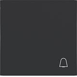 Single rocker, bell symbol imprint, A.x/C.x, matte night black