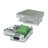 SUBCON 15 HD/F-SH - D-SUB bus connector