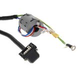 1S Series Servo Motor Power Cable, 5m, Unbraked, 230V: 100-750W.