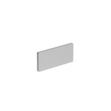 Engravable silver plastic label to use with LPXAU100 holder