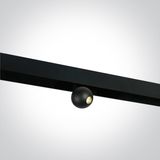 BLACK 7W WW 48V IP20 ADJUSTABLE MINI/MIDI/MAXI/P&P