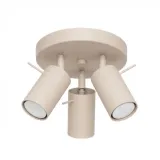 Ceiling lamp RING 3P taupe