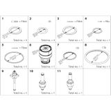 ICLX 150 Overhaul kit