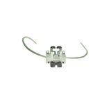 Lampholder GY9.5 Ceramic+Spring