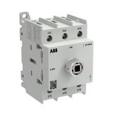 OT100G2-3BSU/40 SWITCH-DISCONNECTOR 3P, 100A