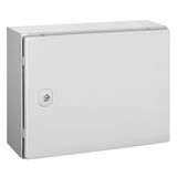 Wall-mounted enclosure 1 door IP66 H=300 W=400 D=150mm