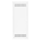 Media combi frame and door, vertical 5-rows, 3 DIN-rails
