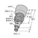 Ultrasonic Sensor Diffuse Mode Sensor   RU600U-M30E-LIU2PN8X2T-H1151