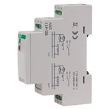 BIS-411 bistable relay, DIN rail mounting