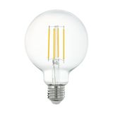 LM-E27-LED-FILAMENT GLOBE G95 6W/806lm 2700K dimm