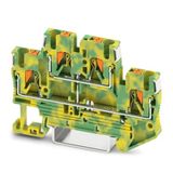 PTTB 2,5-PE-R-CLM - Protective conductor double-level terminal block