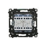 SOON ON SALE, HDMI 2.1 single socket, (module), Simon 24, IP20/IP44, cashmere, HDMI Standard: HDMI 2.1