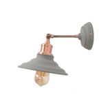 Wall Fixture LORET,7826,AC220-240V,50/60Hz,1*E27, max.40W, IP20,  Diameter 20 cm, single, grey