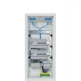 Small V., volta, HWV, 4x12PLE, IP30, equipped and wired, 2 FI circuits, surge arrester