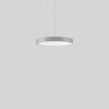 TRIONA round, 29 W, 2700 lm, 827-865, silver, smart+free Pendant lumin